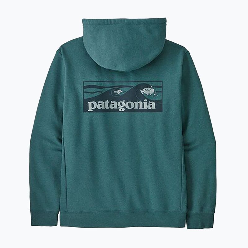 Hanorac Patagonia Boardshort Logo Uprisal Hoody wetland blue 4