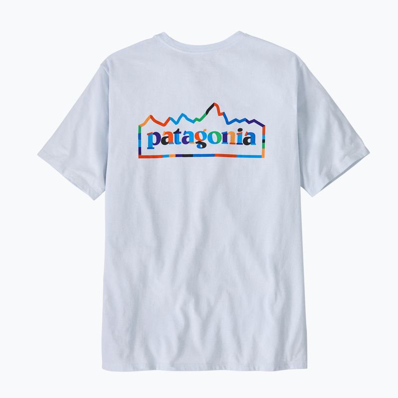 Tricou pentru bărbați Patagonia Unity Fitz Responsibili white 2