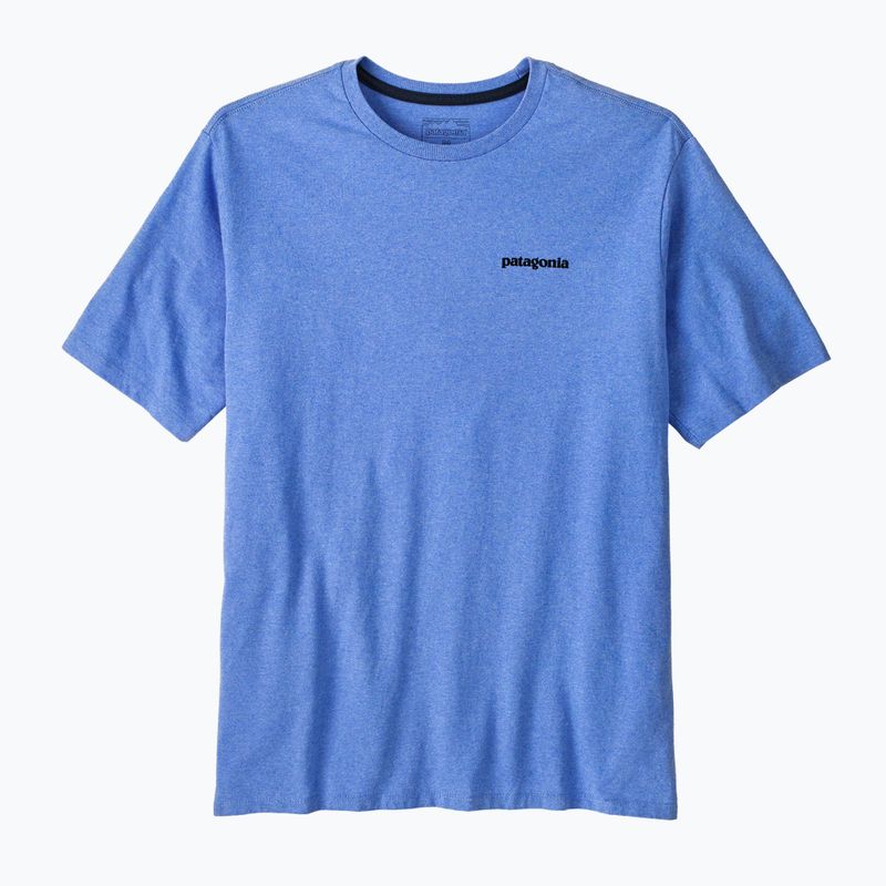 Tricou pentru bărbați Patagonia P-6 Logo Responsibili-Tee abundant blue 3