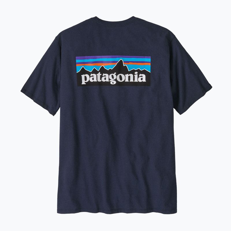 Tricou pentru bărbați Patagonia P-6 Logo Responsibili-Tee new navy 4