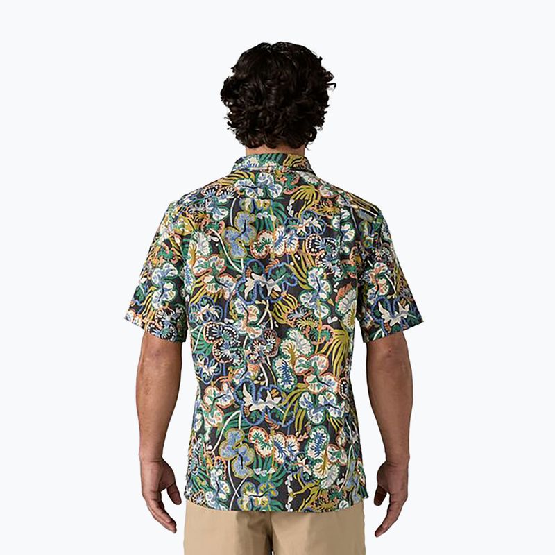 Cămașă pentru bărbați Patagonia Tidal Threads Camp undersea/ink black 2