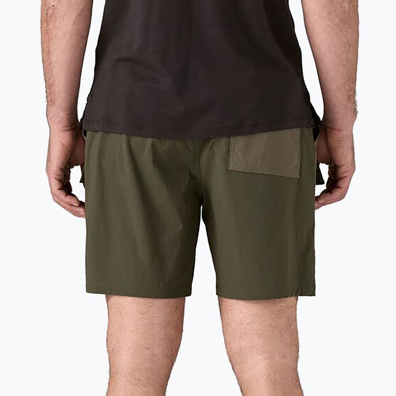 Pantaloni scurți pentru bărbați Patagonia Outdoor Everyday 6" pine needle green 3
