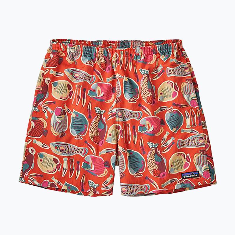 Pantaloni scurți pentru bărbați Patagonia Baggies 5" wrasse/pollinator orange 4