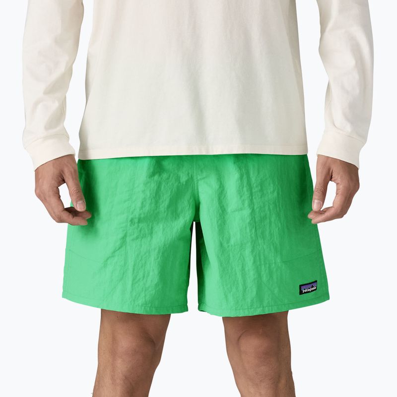 Pantaloni scurți pentru bărbați Patagonia Baggies Longs 7" aloe green 3