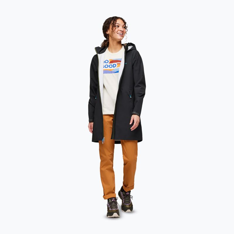 Geacă de ploaie pentru femei Cotopaxi Cielo Rain Trench black 2
