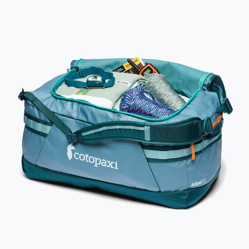 Geantă de călătorie Cotopaxi Allpa Duffel 55 l blue spruce/abyss 6