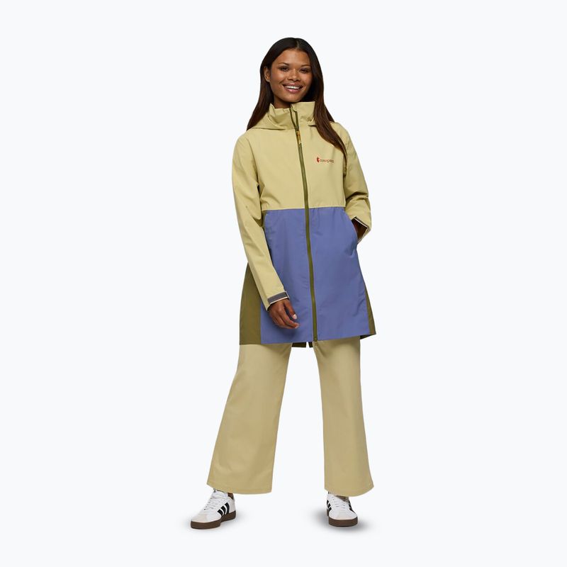 Geacă de ploaie pentru femei Cotopaxi Cielo Rain Trench grain/smoke 2