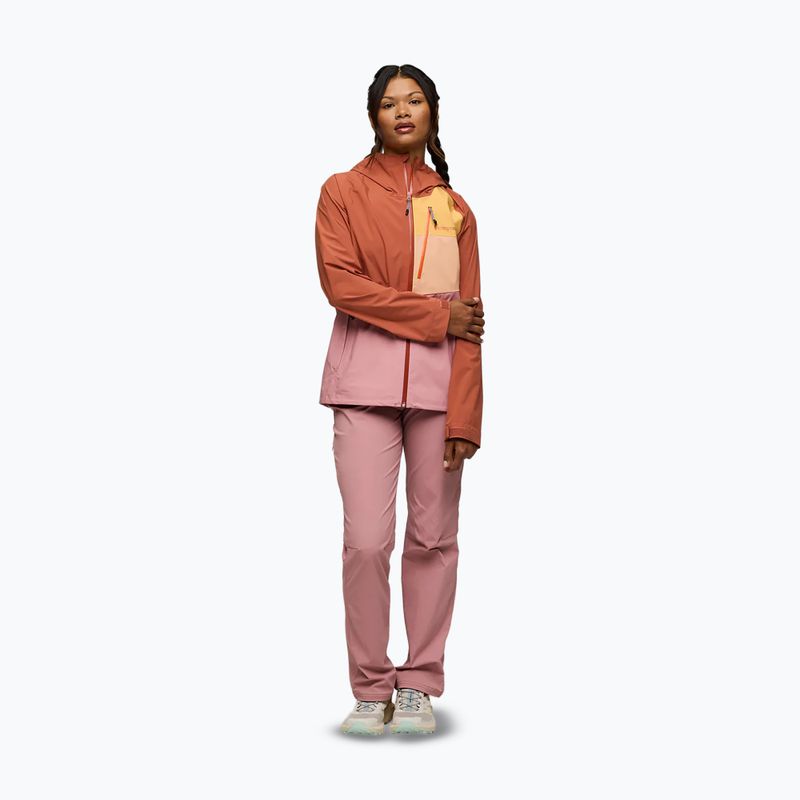 Geacă de ploaie pentru femei Cotopaxi Impermeo 3L Hooded Shell faded brick/rose 2
