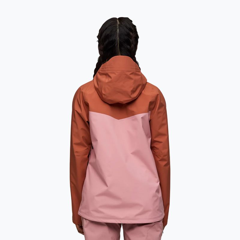 Geacă de ploaie pentru femei Cotopaxi Impermeo 3L Hooded Shell faded brick/rose 3