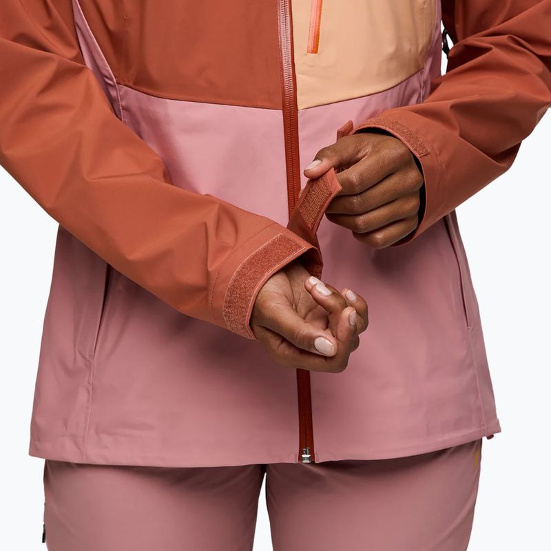 Geacă de ploaie pentru femei Cotopaxi Impermeo 3L Hooded Shell faded brick/rose 7