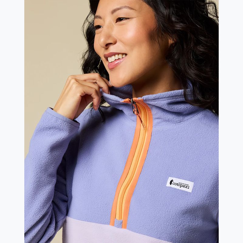 Bluză fleece pentru femei Cotopaxi Amado Fleece Pullover aster and moonbeam 4