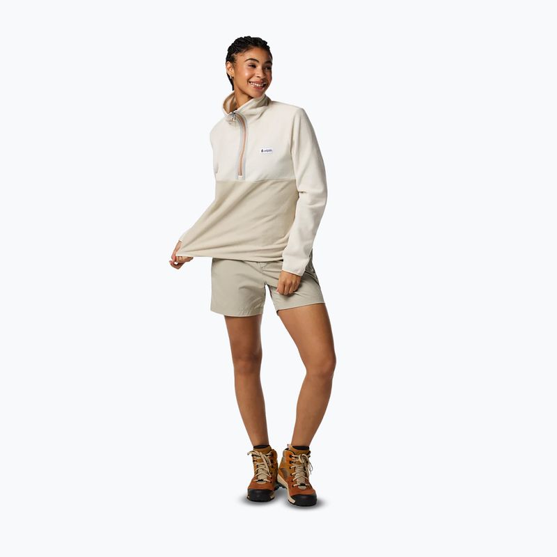 Bluză fleece pentru femei Cotopaxi Amado Fleece Pullover chalk and mineral 2