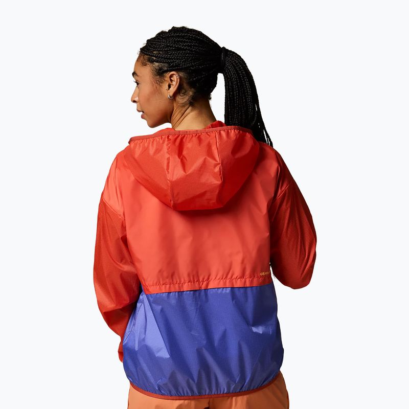 Geacă rezistentă la vânt pentru femei Cotopaxi Teca Half-Zip Windbreaker smell the begonias 3