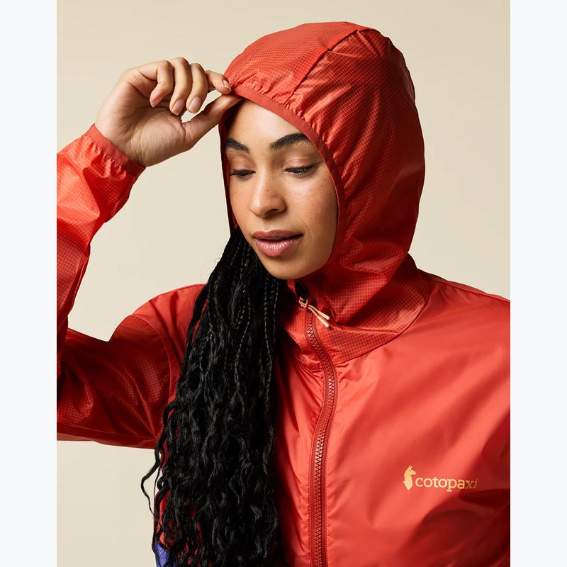 Geacă rezistentă la vânt pentru femei Cotopaxi Teca Half-Zip Windbreaker smell the begonias 4
