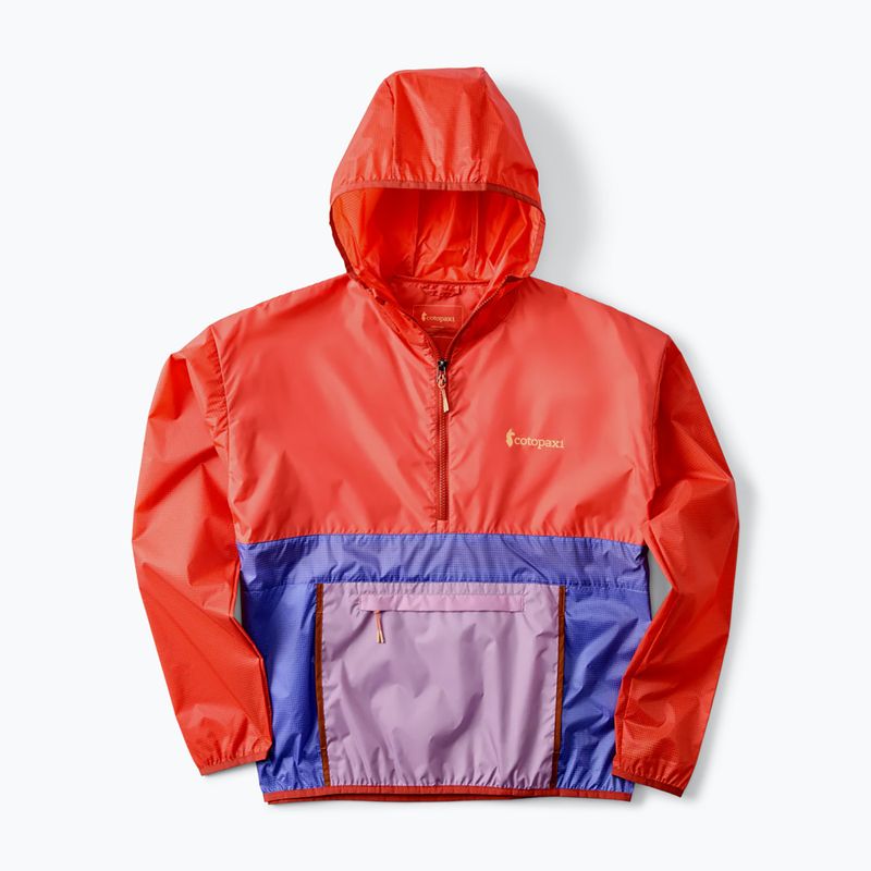 Geacă rezistentă la vânt pentru femei Cotopaxi Teca Half-Zip Windbreaker smell the begonias 7