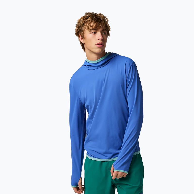 Bluză de trekking pentru bărbați Cotopaxi Sombra Sun Hoodie azure