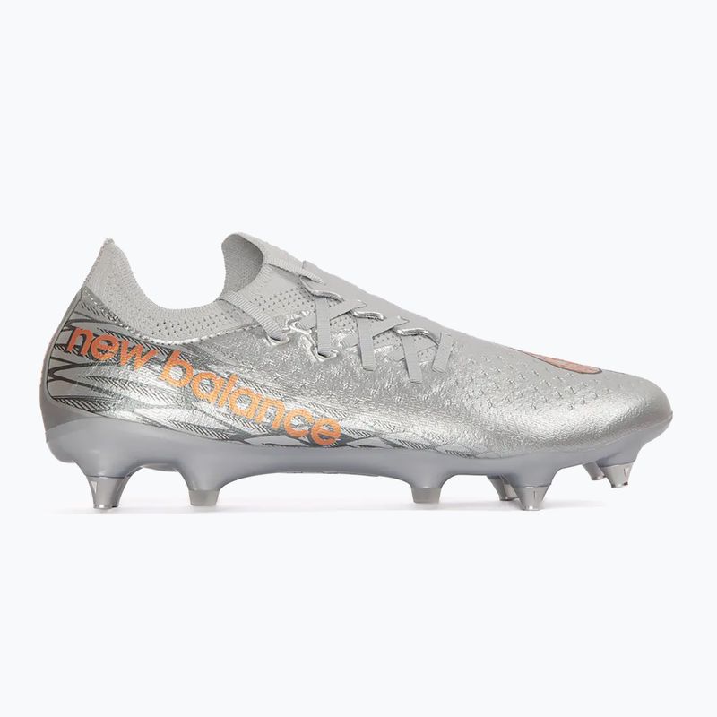 Ghete de fotbal pentru bărbați New Balance Furon V7 Pro SG argintiu 10