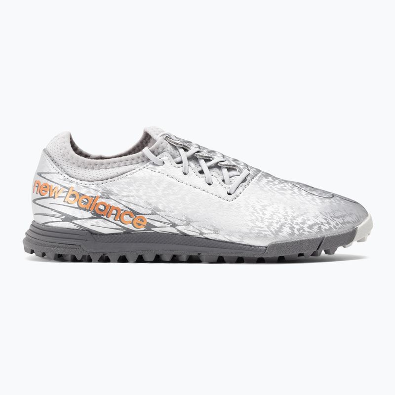 Ghete de fotbal pentru copii New Balance Furon V7 Dispatch TF Jr argint 2
