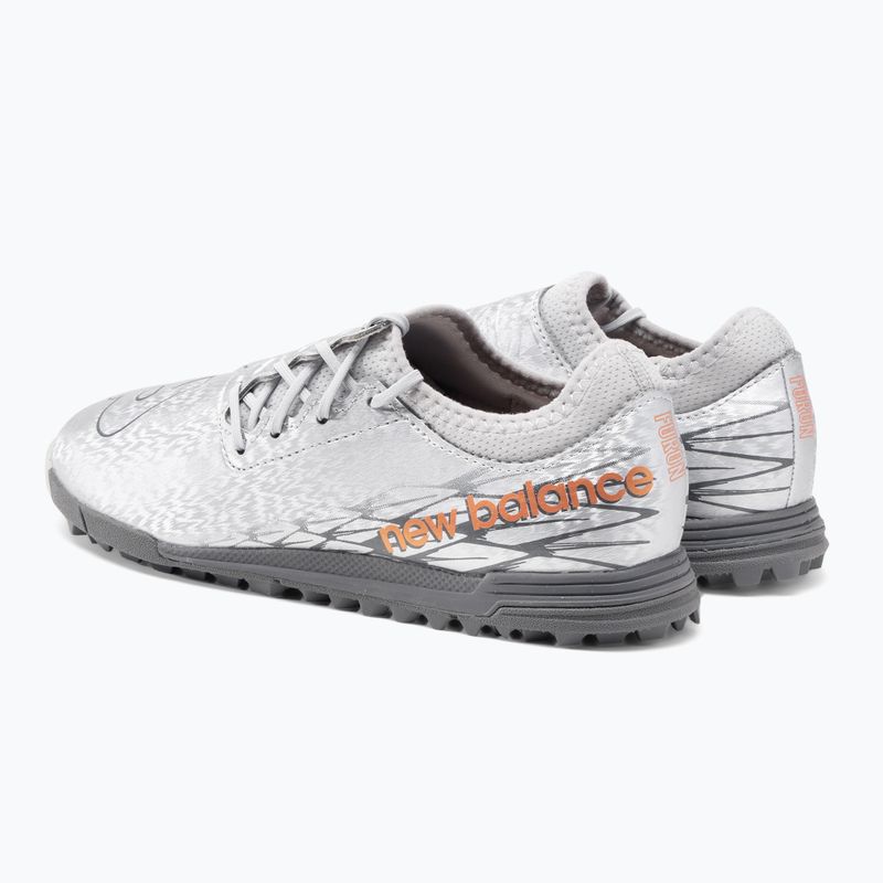 Ghete de fotbal pentru copii New Balance Furon V7 Dispatch TF Jr argint