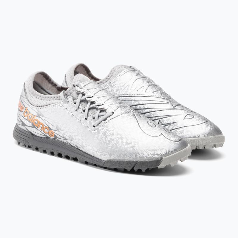 Ghete de fotbal pentru copii New Balance Furon V7 Dispatch TF Jr argint