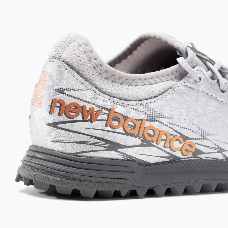 Ghete de fotbal pentru copii New Balance Furon V7 Dispatch TF Jr argint