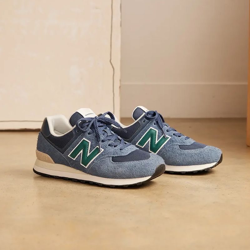 Încălțăminte New Balance 574's V2 navy/green 15