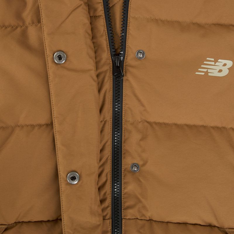 Geacă cu puf pentru femei New Balance NBX Soft Alpine Icon Down brown 4