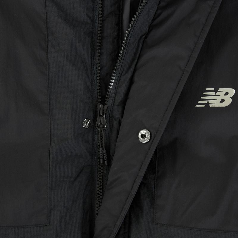 Geacă cu puf pentru bărbați New Balance NBX Academy Mix Down black 4