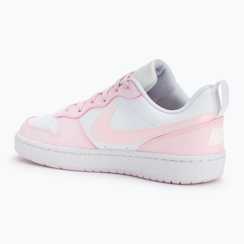 Încălțăminte Nike Court Borough Low Recraft white/pink foam 3