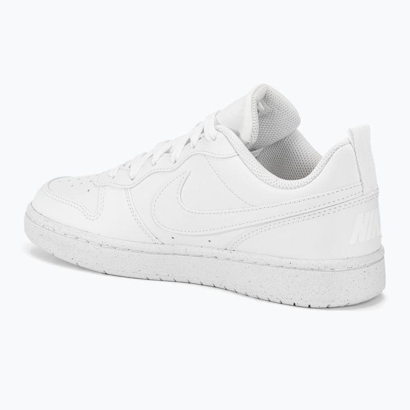 Încălțăminte pentru femei Nike Court Borough Low Recraft white/white/white 3