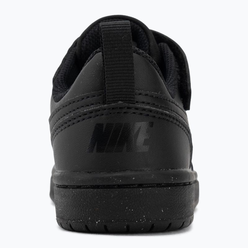 Încălțăminte pentru copii Nike Court Borough Low Recraft black/black/black 6