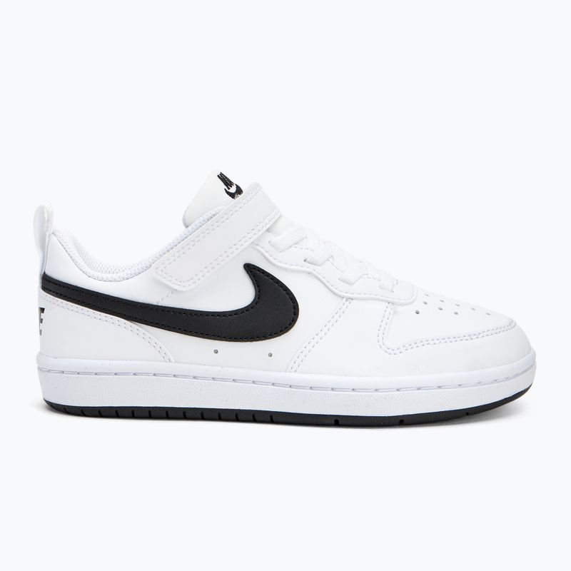 Încălțăminte pentru copii Nike Court Borough Low Recraft white/black 2