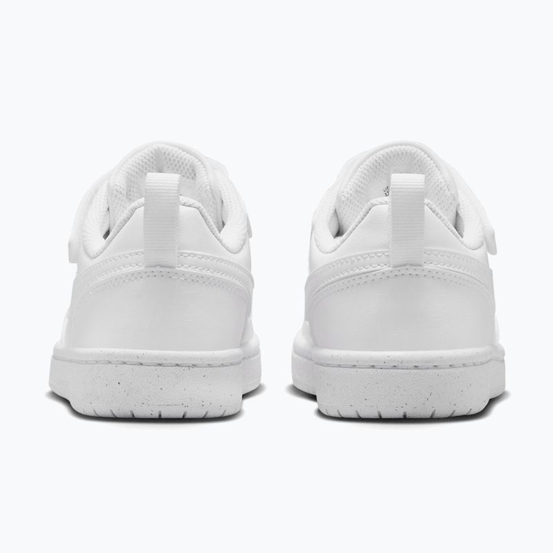 Încălțăminte pentru copii Nike Court Borough Low Recraft white/white/white 4