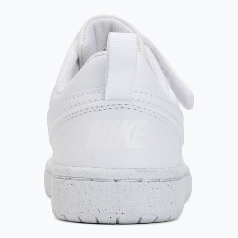 Încălțăminte pentru copii Nike Court Borough Low Recraft white/white/white 6