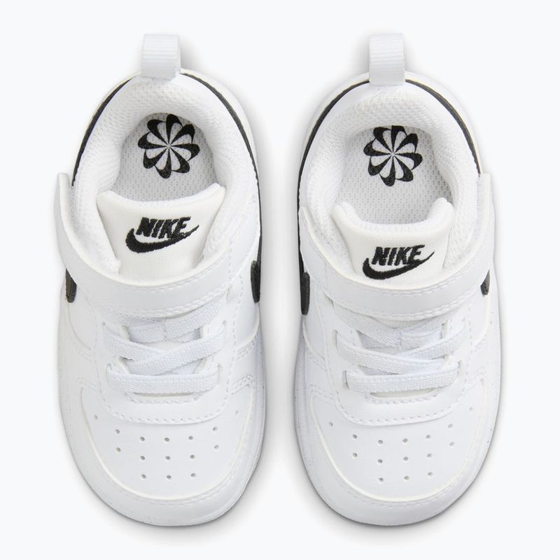 Încălțăminte pentru copii Nike Court Borough Low Recraft white/black 4