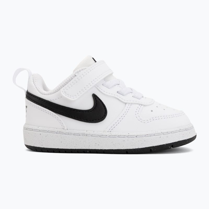 Încălțăminte pentru copii Nike Court Borough Low Recraft white/black 2