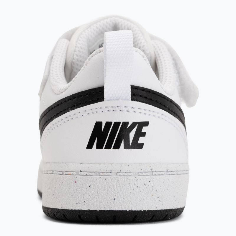 Încălțăminte pentru copii Nike Court Borough Low Recraft white/black 6