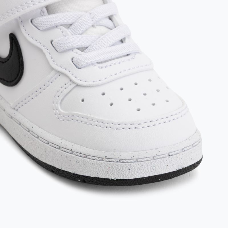Încălțăminte pentru copii Nike Court Borough Low Recraft white/black 7