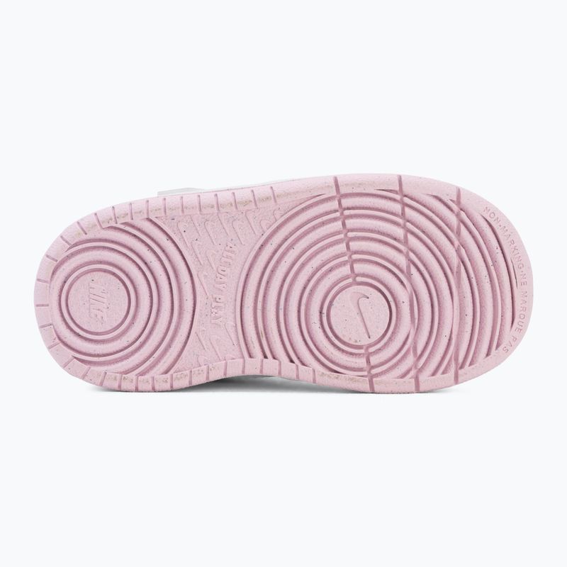 Încălțăminte pentru copii Nike Court Borough Low Recraft white/pink foam 4