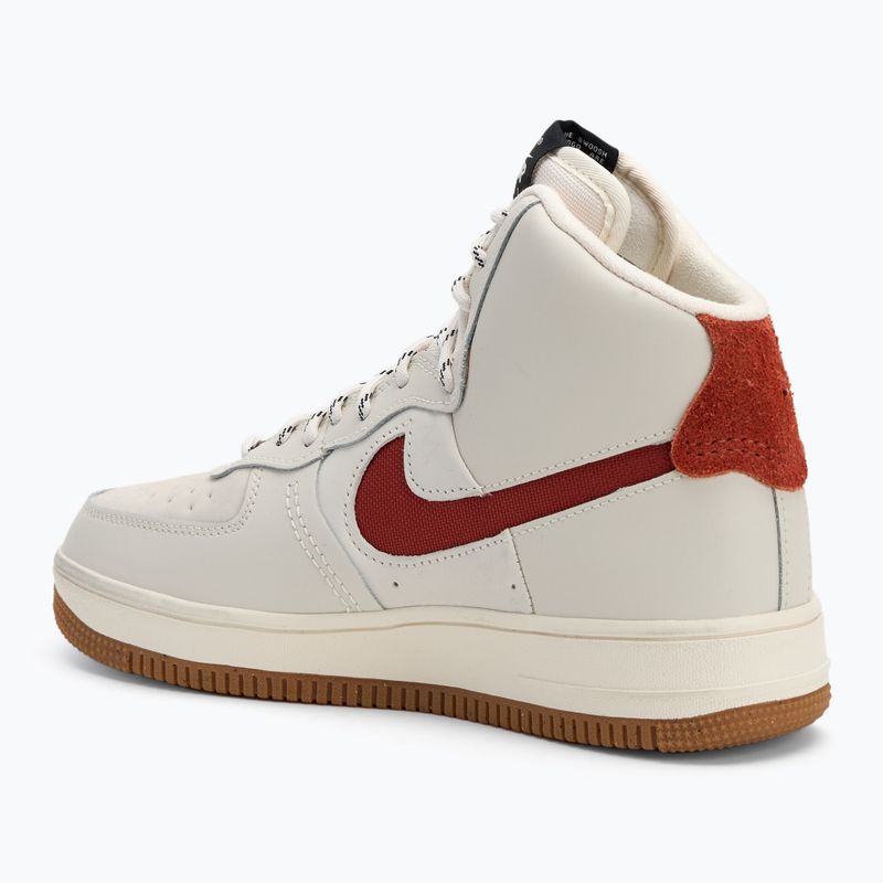 Încălțăminte pentru femei Nike Air Force 1 Sculpt Wild phantom / rugged orange 3