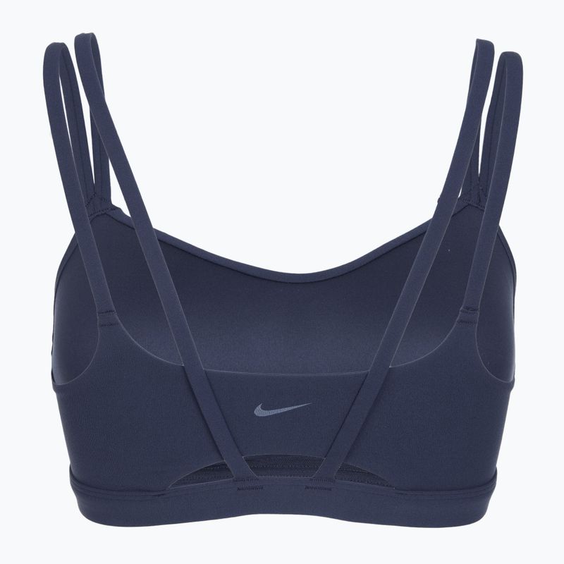 Sutien de antrenament Nike Zenvy Strappy midnight navy/white 7