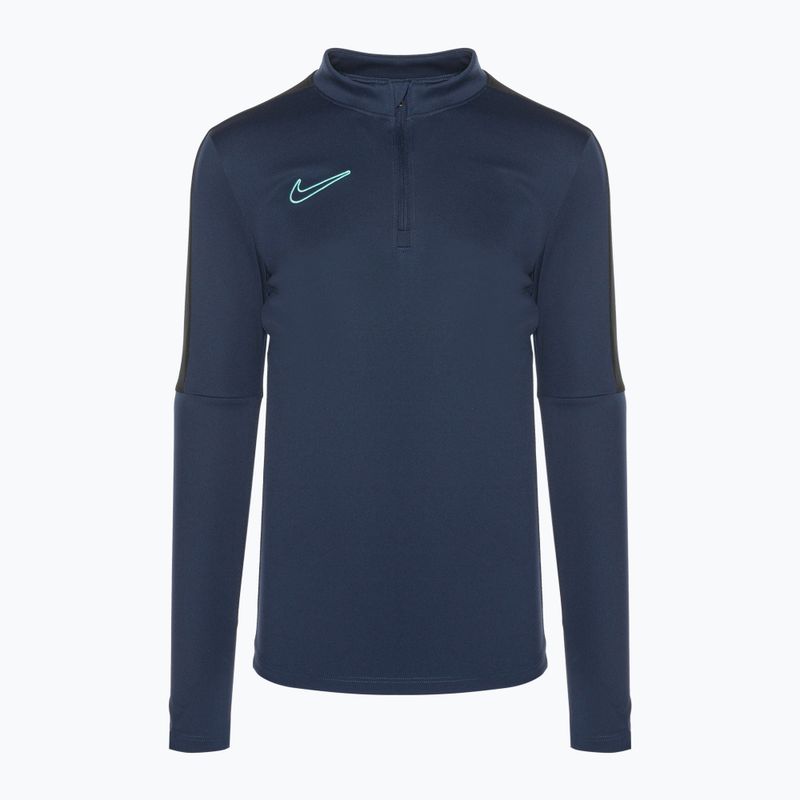 Longsleeve de fotbal pentru copii Nike Dri-Fit Academy23 midnight navy/black/midnight navy/hyper turquoise