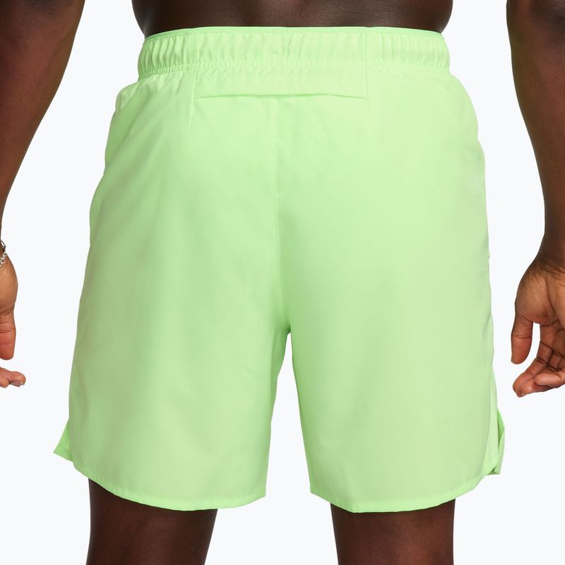 Pantaloni scurți pentru bărbați Nike Dri-Fit Challenger 7" Brief-Lined lime blast/lime blast 3