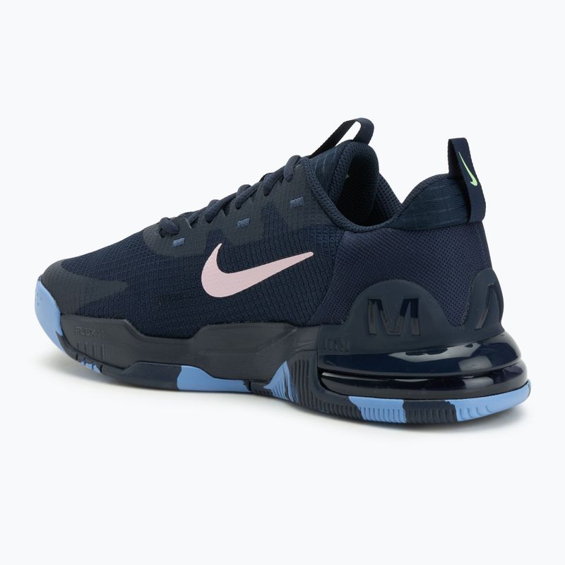 Încălțăminte de antrenament pentru bărbați Nike Air Max Alpha Trainer obsidian/lime blast/polar/pink foam 3