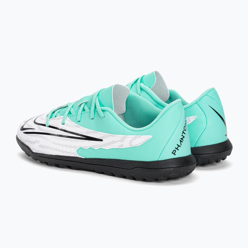 Încălțăminte de fotbal pentru copii Nike JR Phantom GX Club TF hyper turquoise/fuchsia dream/white/black 3