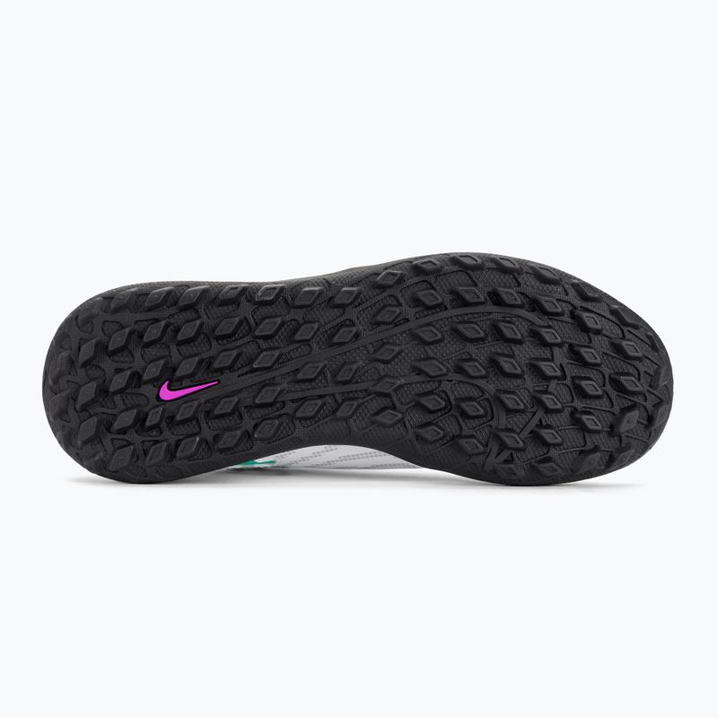 Încălțăminte de fotbal pentru copii Nike JR Phantom GX Club TF hyper turquoise/fuchsia dream/white/black 5