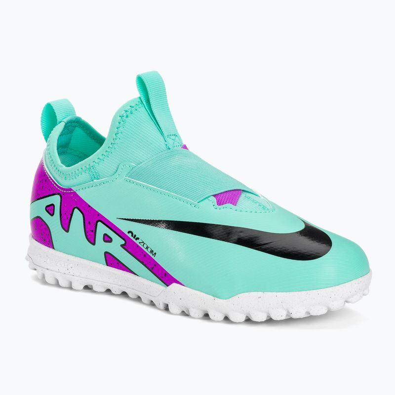 Încălțăminte de fotbal pentru copii Nike Jr Mercurial Vapor 15 Academy TF hyper turquoise/black/ white/fuchsia dream