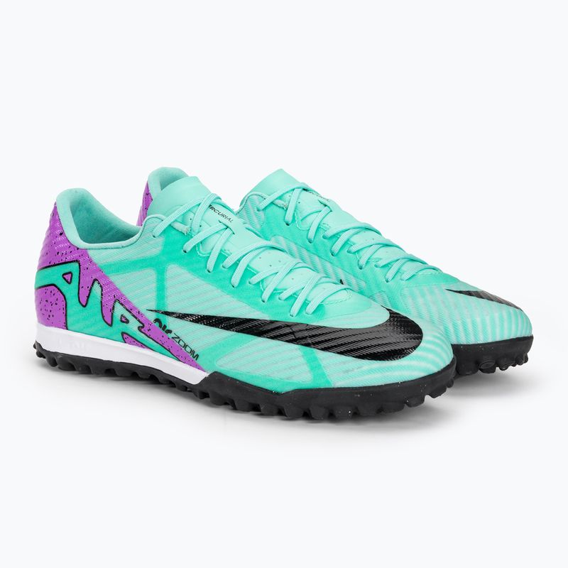 Încălțăminte de fotbal pentru bărbați Nike Mercurial Vapor 15 Academy TF hyper turquoise/black/ white/fuchsia dream 4