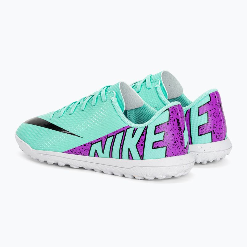 Încălțăminte de fotbal pentru copii Nike Jr Mercurial Vapor 15 Club TF hyper turquoise/black/ white/fuchsia dream 3