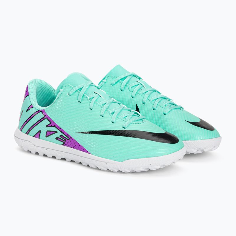 Încălțăminte de fotbal pentru copii Nike Jr Mercurial Vapor 15 Club TF hyper turquoise/black/ white/fuchsia dream 4